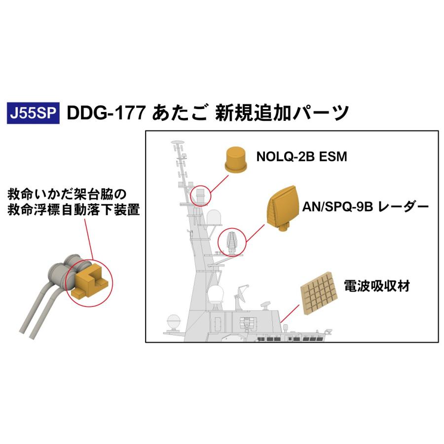 ピットロード（PIT-ROAD） J55SP 1/700 海上自衛隊 イージス護衛艦 DDG