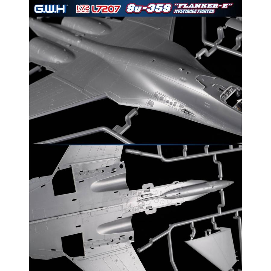 模型・プラモデル 1/72 ロシア Su-35S フランカー 戦闘機 プラモデル
