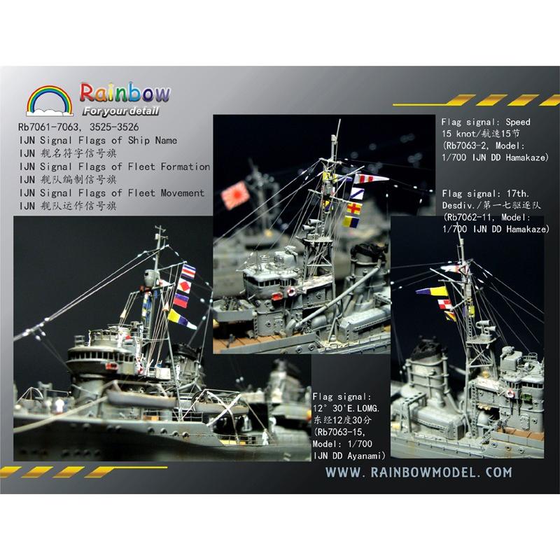 RBW7061 1/700 日本海軍 信号旗（艦名） :RBW7061:模型・ホビーの 