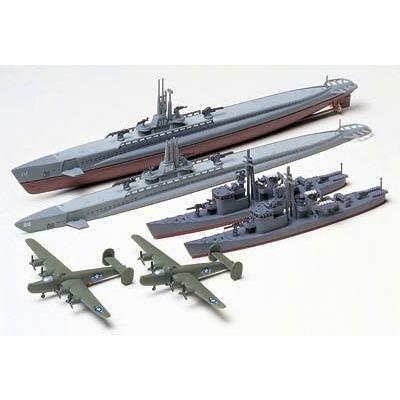 タミヤ（TAMIYA） WL903 米潜水艦 ガトー級 & 13号駆潜艇 : 模型