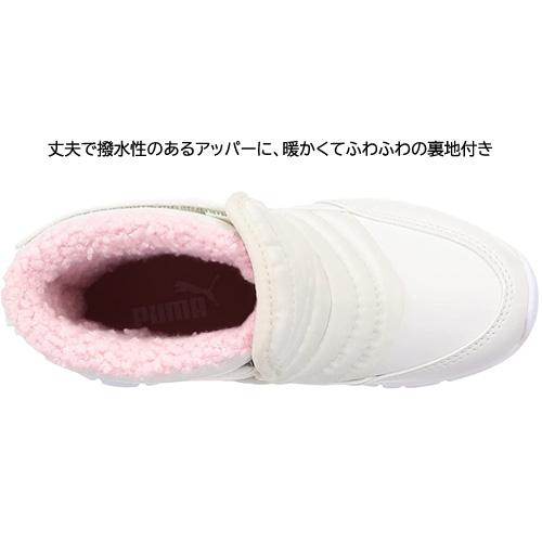 ブーツ キッズ PUMA プーマ ニエベ ブーツ WTR AC インファント ベビーシューズ スニーカー 運動靴 子供靴 38074608 ニンバス クラウド ホワイト 15cm 16cm｜northpride｜06