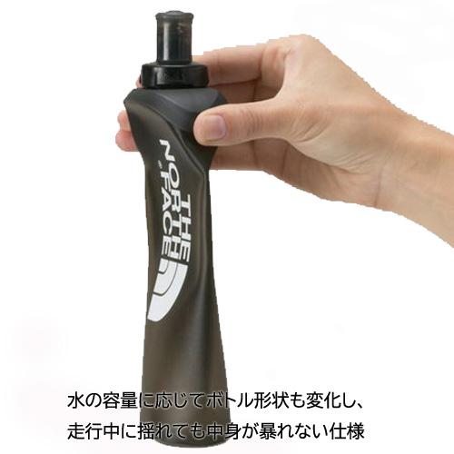 THE NORTH FACE ザ ノースフェイス ボトル ランニングソフトボトル500 Running Soft Bottle 500 500ml アウトドア ランニング NN32367 CG クリアグレー｜northpride｜09