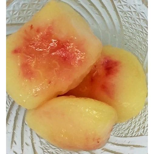 【KIMONO FRUITS】国産冷凍桃（岡山、和歌山、山梨産など）　250ｇ　国産　完熟桃 をカットしています。｜noruca-market｜02