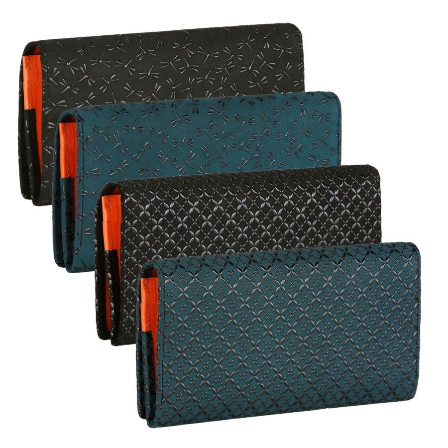 印傳屋（INDEN-YA） 印伝 束入 HISOCA ひそか 2色 2柄 伝統工芸品 甲州