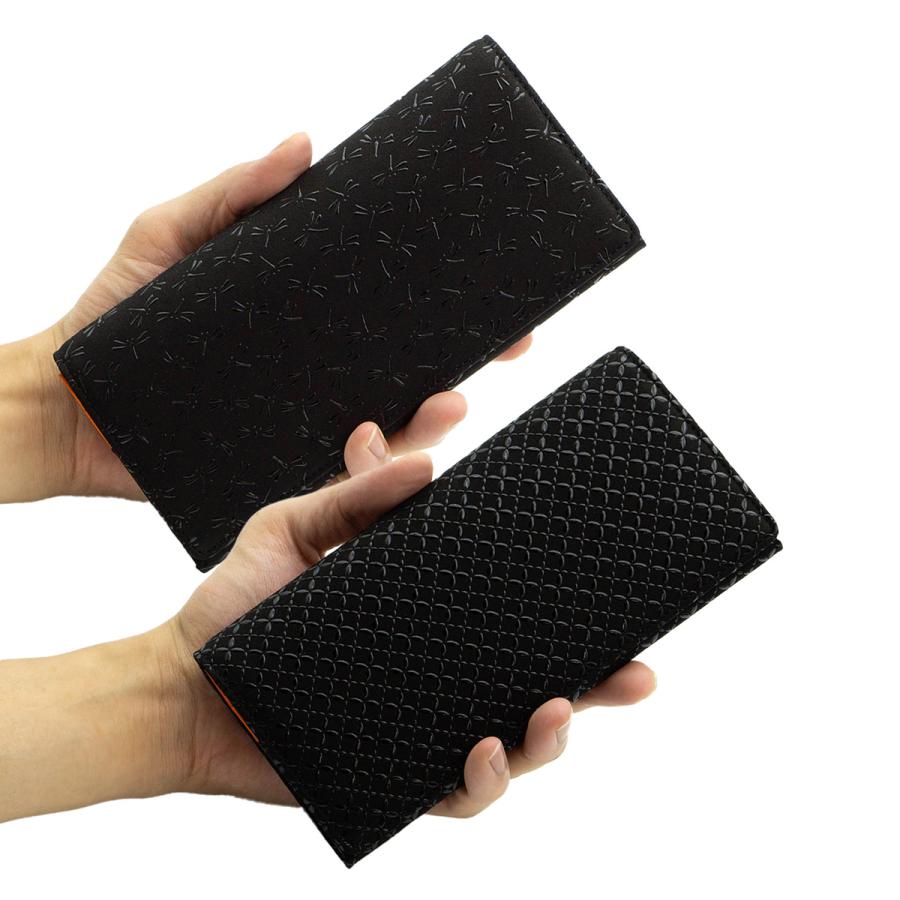 印傳屋（INDEN-YA） 印伝 束入 HISOCA ひそか 2色 2柄 伝統工芸品 甲州