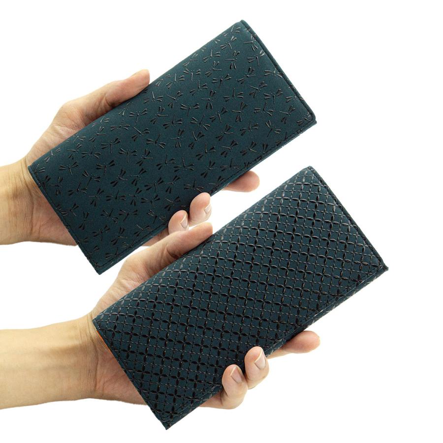 印傳屋（INDEN-YA） 印伝 束入 HISOCA ひそか 2色 2柄 伝統工芸品 甲州