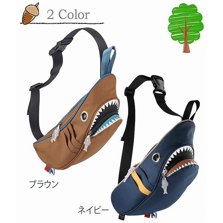 サメバッグ　MORN CREATIONS 最大51% 5/3限定 モーンクリエイションズ シャーク ボディバッグ ワン