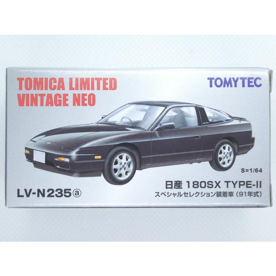 TOMICA LIMITED VINTAGE NEO☆トミカ リミテッド ヴィンテージ ネオ LV-N235a 日産 180SX TYPE-II スペシャルセレクション装着車 (91年式) (黒) :m9084:Nostalgic Dream - 通販 - Yahoo!ショッピング TOMICA LIMITED VINTAGE NEO☆トミカ リミテッド ヴィンテージ ネオ LV-N235a 日産 180SX TYPE-II スペシャルセレクション装着車 (91年式) (黒) :m9084:Nostalgic Dream - 通販 - Yahoo!ショッピング