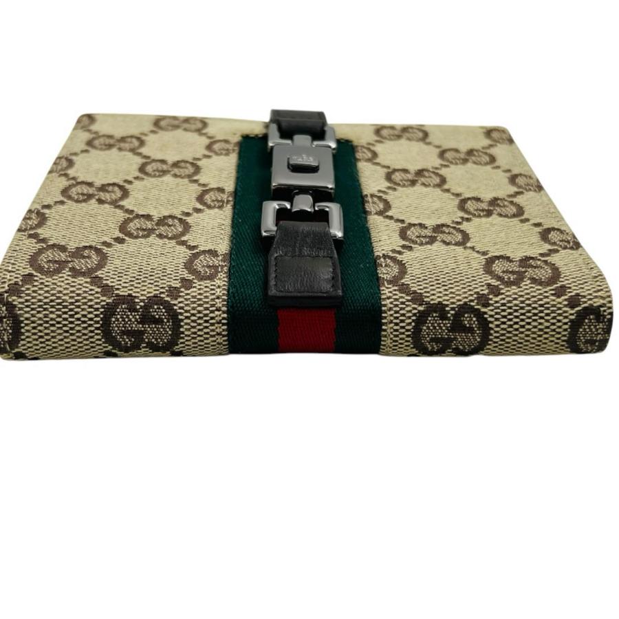 GUCCI（グッチ） 財布 ジャッキー GG シェリーライン 二つ折り