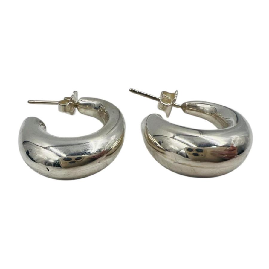 Tiffany & Co ティファニー　フープピアス　シルバー　SV925 TIFFANY&Co.（ティファニー） Tiffany & Co ハーフフープ ピアス