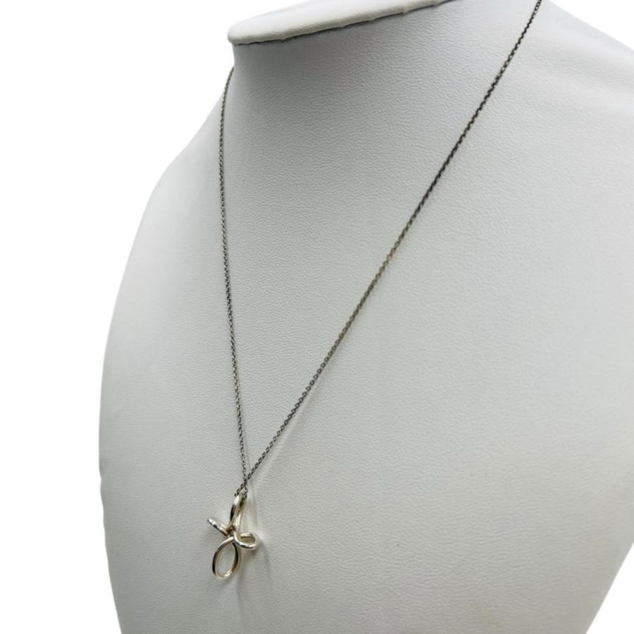 Tiffany & Co. シルバーペンダントネックレス インフィニティクロス TIFFANY&Co.（ティファニー） ネックレス インフィニティクロス