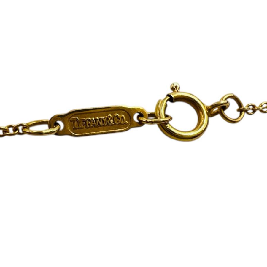 ティファニー Tiffany & Co. ネックレス クロスステッチ K18YG　750　2.7g_7