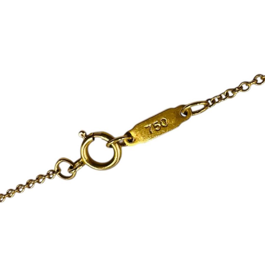 ティファニー Tiffany & Co. ネックレス クロスステッチ K18YG　750　2.7g_8