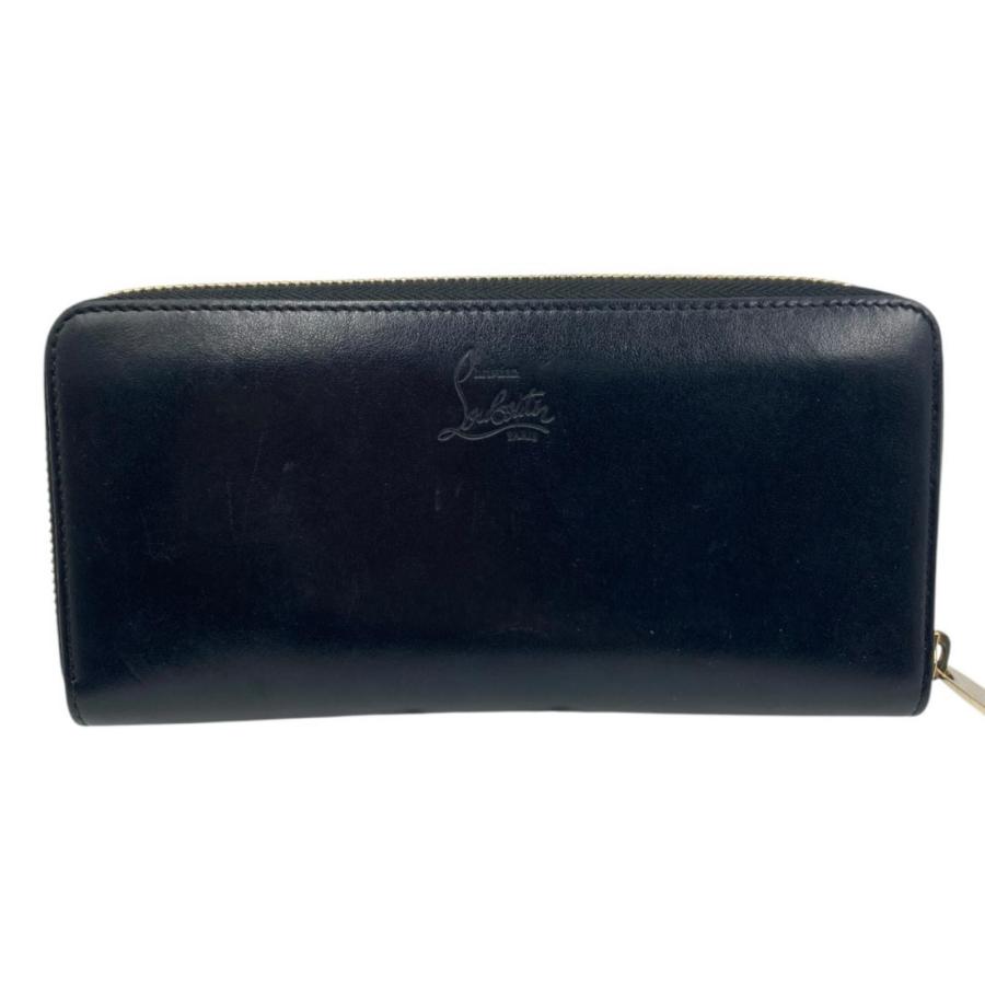 【定価7.5万】Christian Louboutin 黒 長財布パネトーネ Christian Louboutin（クリスチャンルブタン） 長財布 パネトーネ