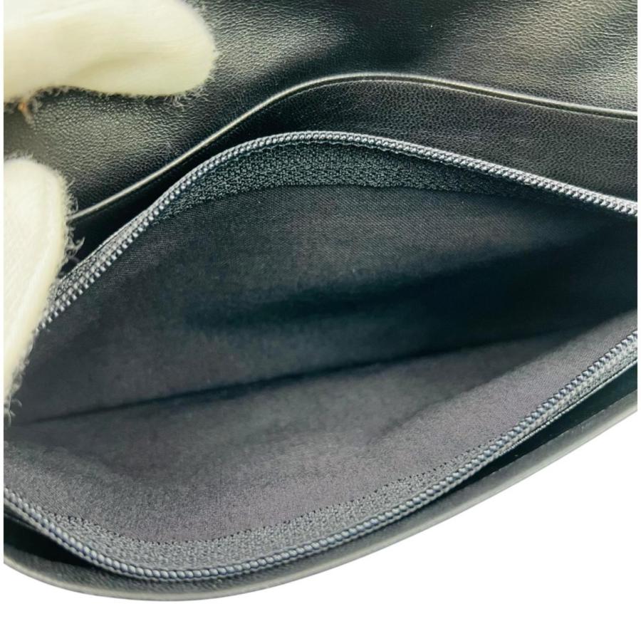 BURBERRY（バーバリー） 長財布 レザー ブラック 黒 ノバチェック