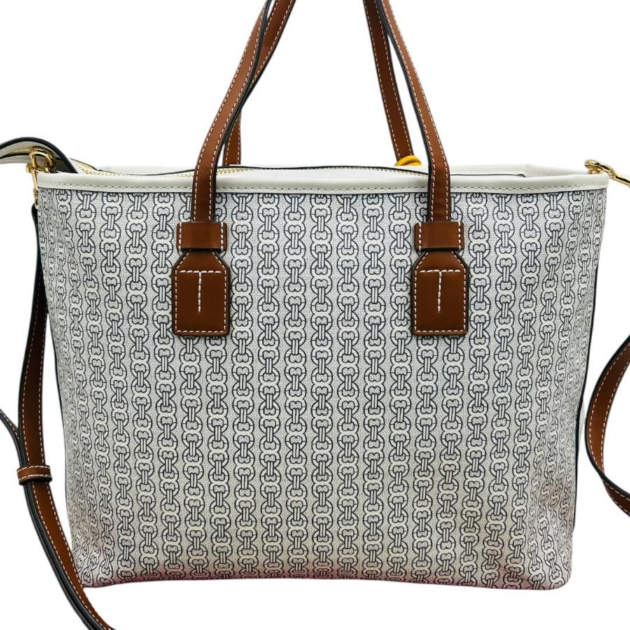トリーバーチ マーガレット花柄刺繍トートバッグ TORY BURCH（トリーバーチ） マーガレット花柄刺繍トートバッグ