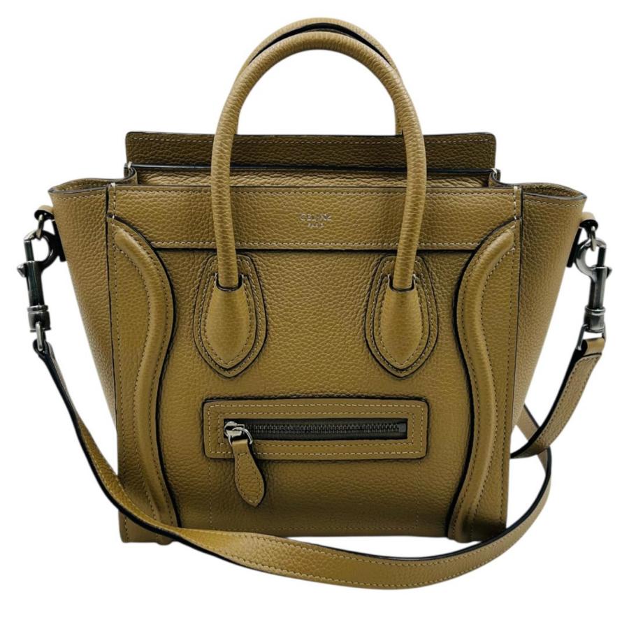 CELINE（セリーヌ） ラゲージナノショッパー ハンド ショルダー バッグ