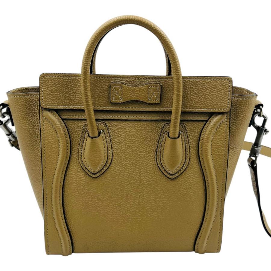 CELINE（セリーヌ） ラゲージナノショッパー ハンド ショルダー バッグ