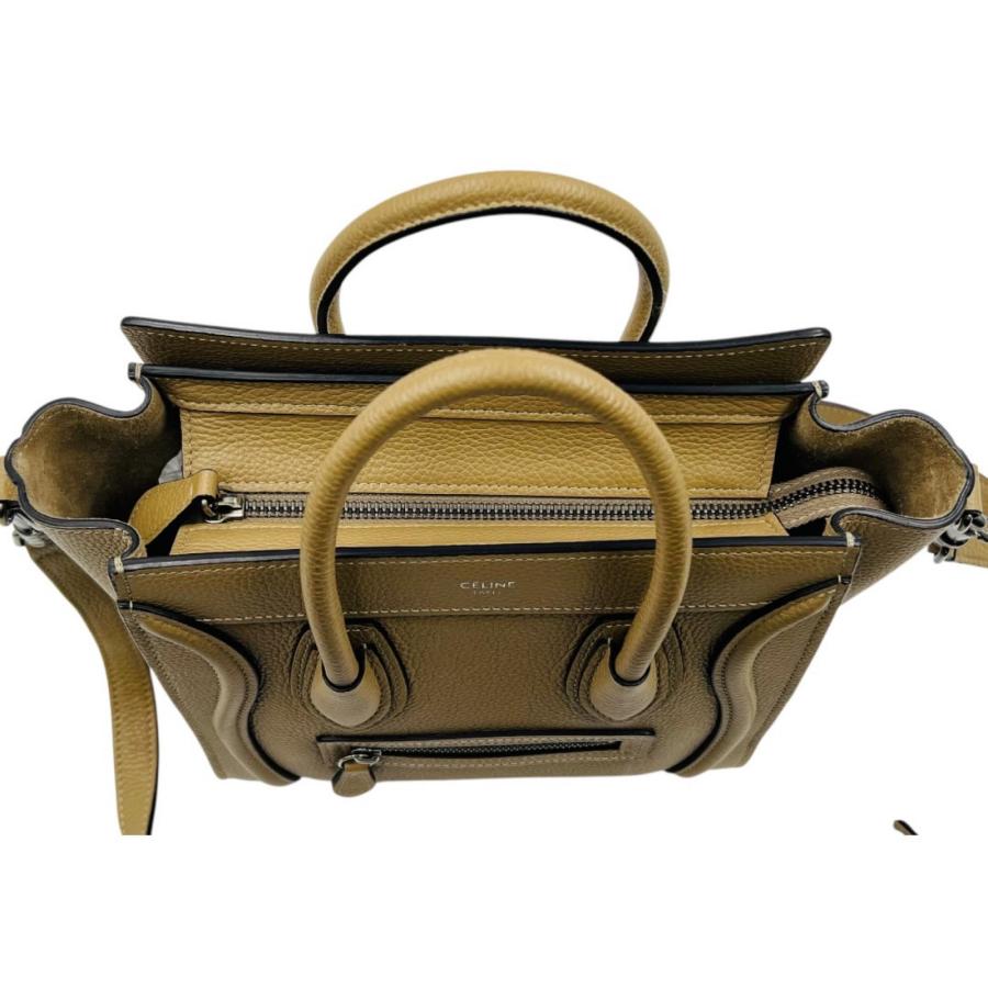 CELINE（セリーヌ） ラゲージナノショッパー ハンド ショルダー バッグ
