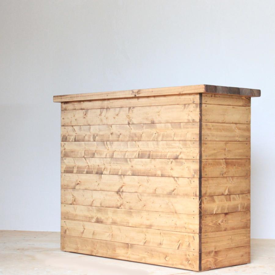 カフェ風　カウンターテーブル カントリー バーカウンター オーダー可能 レジ台 カフェ風カウンターテーブル カントリー バーカウンター オーダー可能