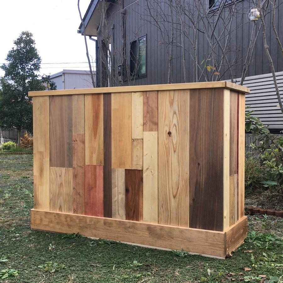 カフェ風 カウンターテーブル カントリー オシャレバーカウンター 