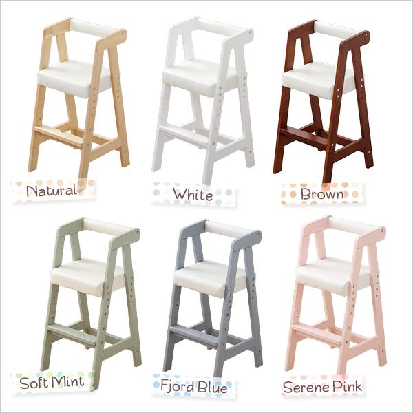 ハイタイプ キッズチェア お手入れ簡単 お食事チェア 長く使える 高さ調節 合皮 可愛い シンプル プレゼント 使いやすい ヴァレリオ VALERIO |  | 02