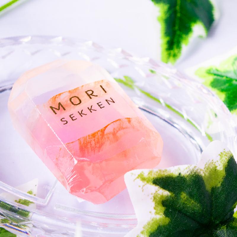 石鹸 固形石鹸 森石鹸 宝石石鹸 ピーチメルバ いい香り ボディソープ