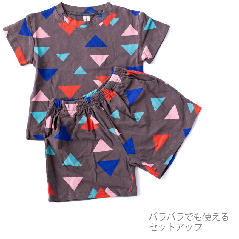 子供服 90cm 80cm トップス 短パン セットアップ Tシャツ キッズ  男の子 女の子 ユニセックス 両方 半袖 かわいい 可愛い おしゃれ 保育園着 1歳 2歳 3歳 |  | 04