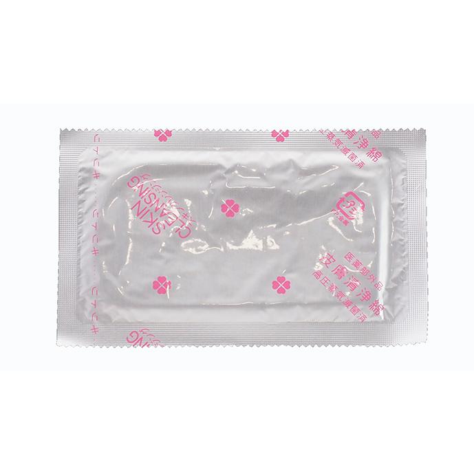 赤ちゃんにも使える。お肌の清浄にお勧め！　ピュアピュア清浄綿　１００枚入り　アルミ個包装 |  | 02