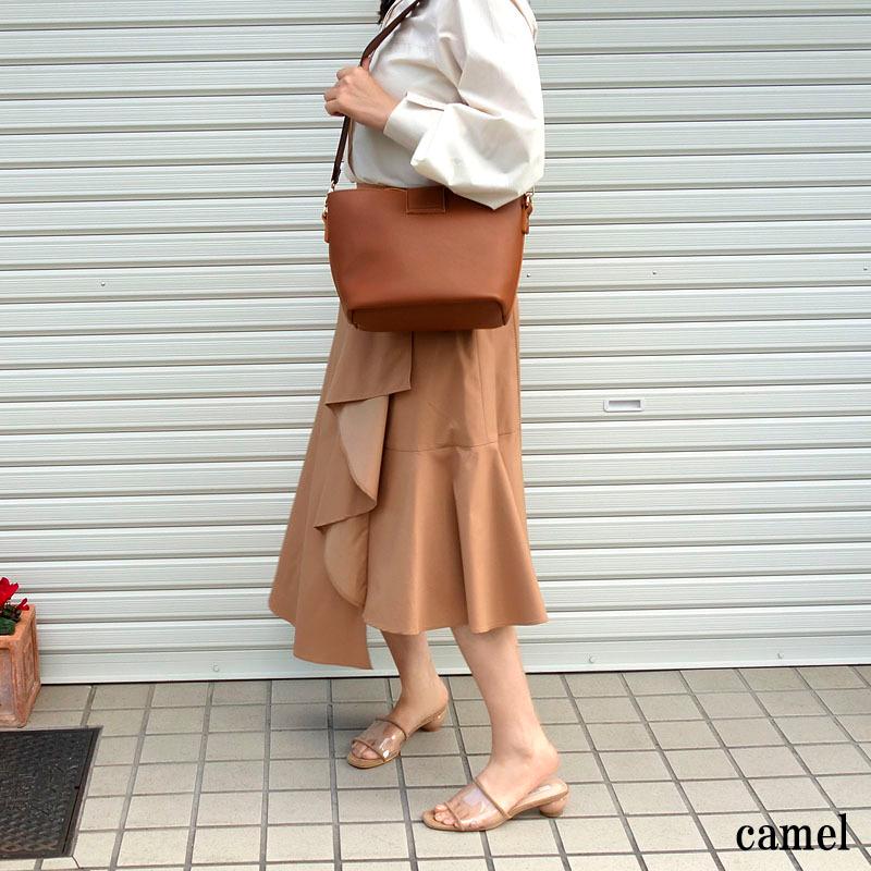 スカート ロング レディース ミモレ丈 ラップ フレアー イレギュラーヘム アシメ ウエストゴム しわになりにくい skirt |  | 11