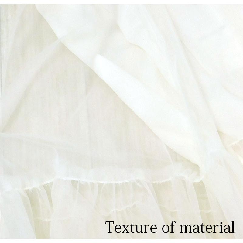 チュールスカート ティアード レディース ロング 春 ボリュームスカート 切替 フレアー ギャザー ウエストゴム skirt |  | 16