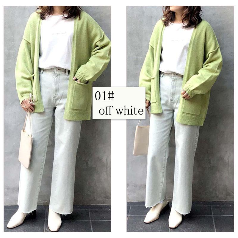 デニム ジーンズ レディース ストレート パンツ ボトムス ブリーチ Gパン フルレングス ストーンウォッシュ |  | 15