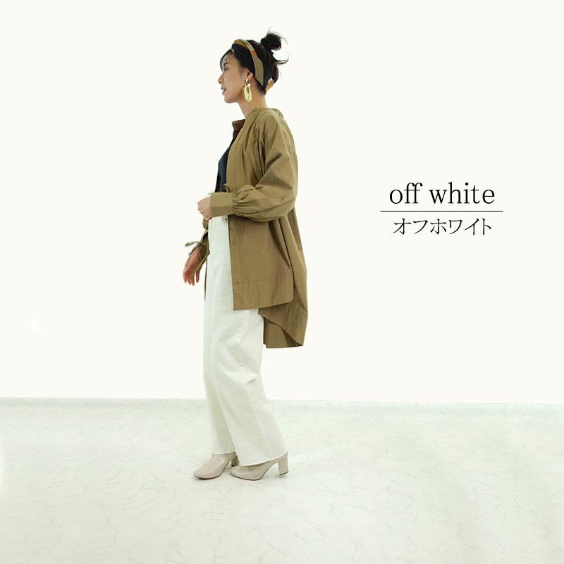 デニム ジーンズ レディース ストレート パンツ ボトムス ブリーチ Gパン フルレングス ストーンウォッシュ |  | 09