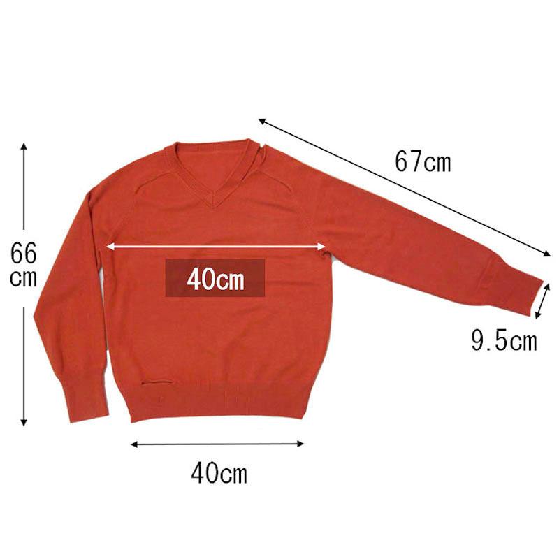 Vネックニット トップス レディース 長袖 セーター 肩開き 無地 ラグラン 上質 きれいめ カジュアル デコルテ見せ |  | 17