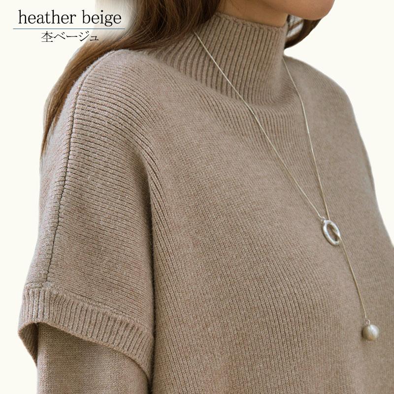 ニット レディース ゆったり アンサンブル セットアップ ゆったり 肩掛け 長袖 2way ツインニット セーター |  | 04