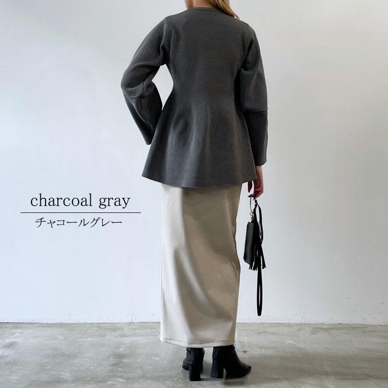 ペプラムニット レディース トップス きれいめ ペプラムトップス チュニック しっとり ハイゲージ |  | 13