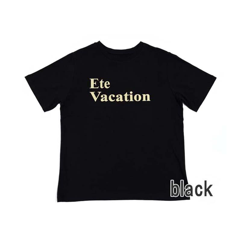 ロゴTシャツ レディース 半袖 カットソー アースカラー スモーキー プチプラ ロゴプリント 英字 |  | 03