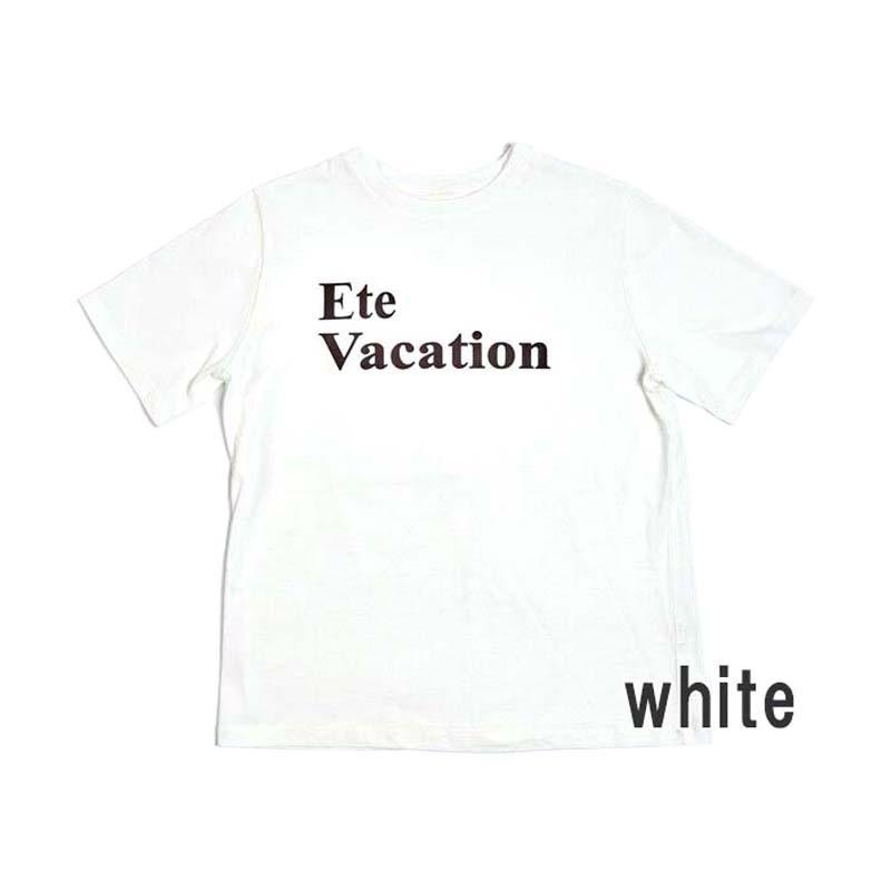 ロゴTシャツ レディース 半袖 カットソー アースカラー スモーキー プチプラ ロゴプリント 英字 |  | 04