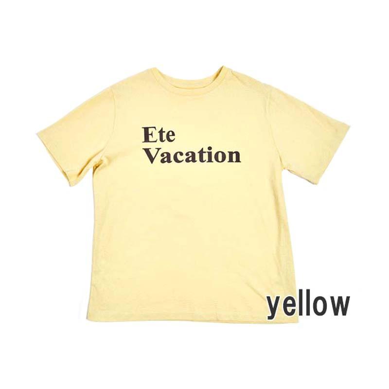 ロゴTシャツ レディース 半袖 カットソー アースカラー スモーキー プチプラ ロゴプリント 英字 |  | 05