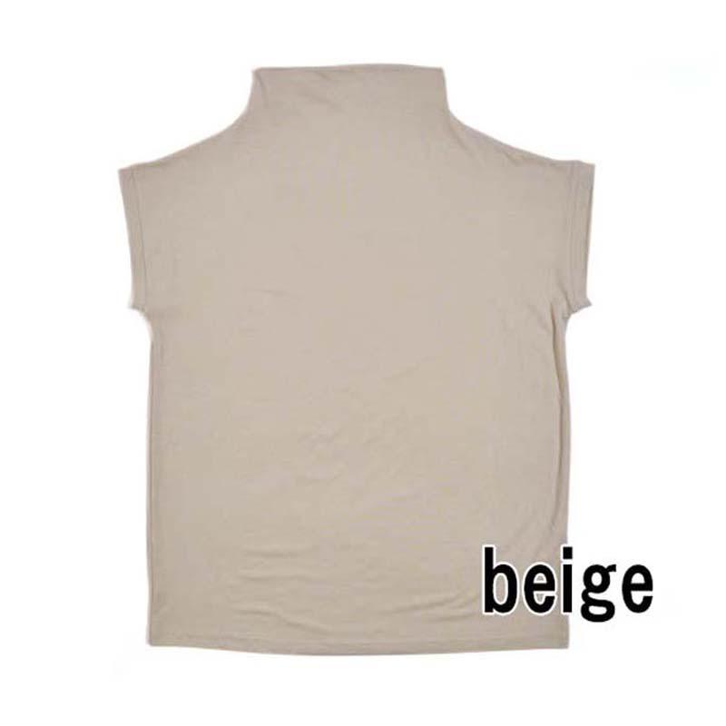 カットソー フレンチスリーブ レディース トップス ボトルネック インナー 上質 プルオーバー プチプラ 無地 |  | 13