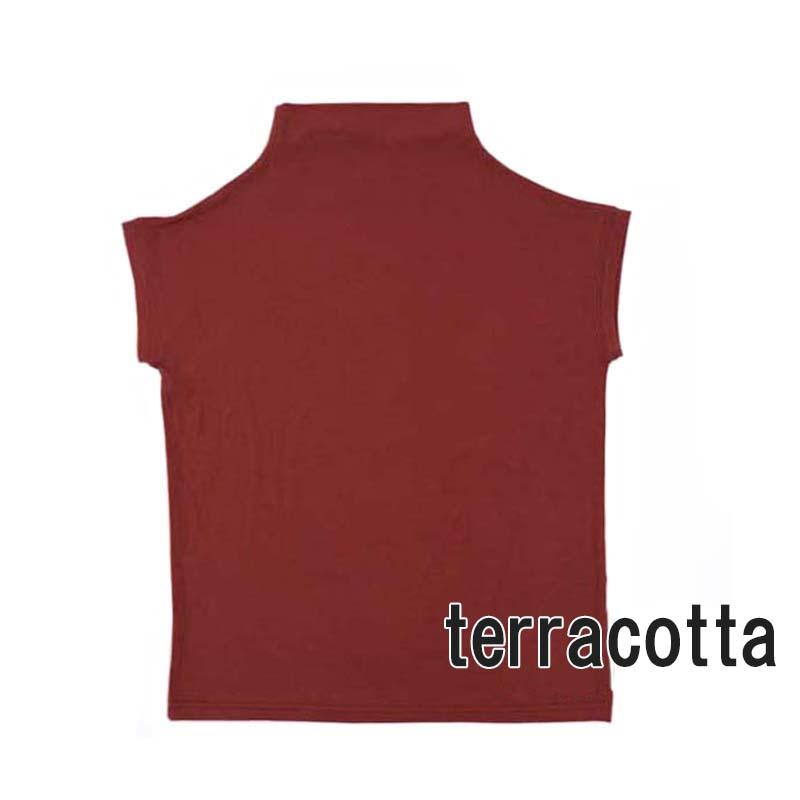 カットソー フレンチスリーブ レディース トップス ボトルネック インナー 上質 プルオーバー プチプラ 無地 |  | 15