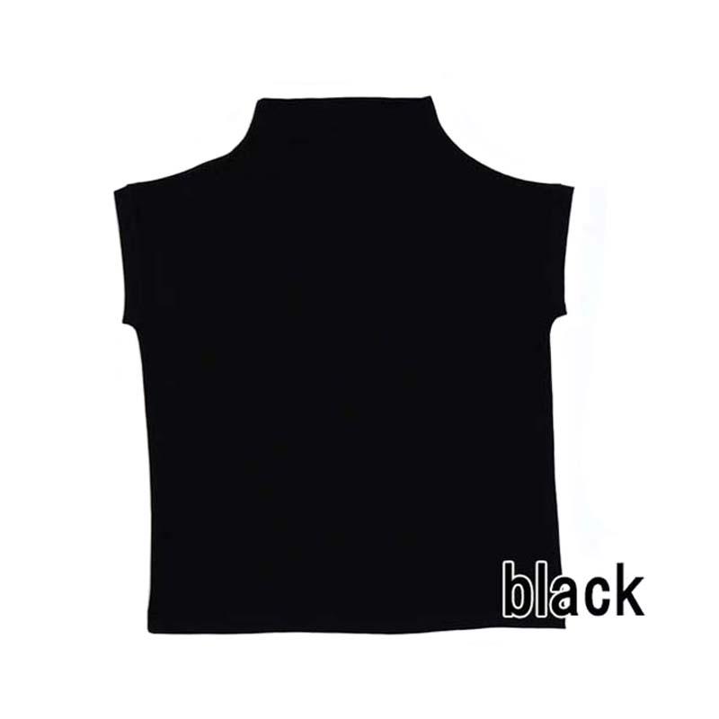 カットソー フレンチスリーブ レディース トップス ボトルネック インナー 上質 プルオーバー プチプラ 無地 |  | 16