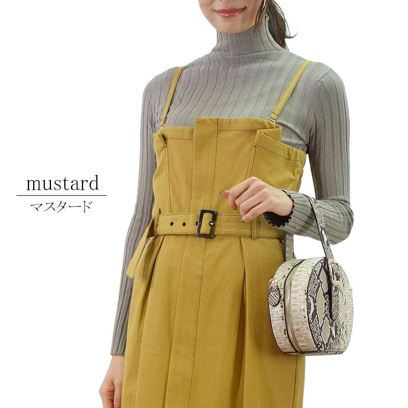 ジャンパースカート ワンピース レディース キャミワンピース ジャンスカ ミモレ ベアトップ レイヤード 上質 |  | 12