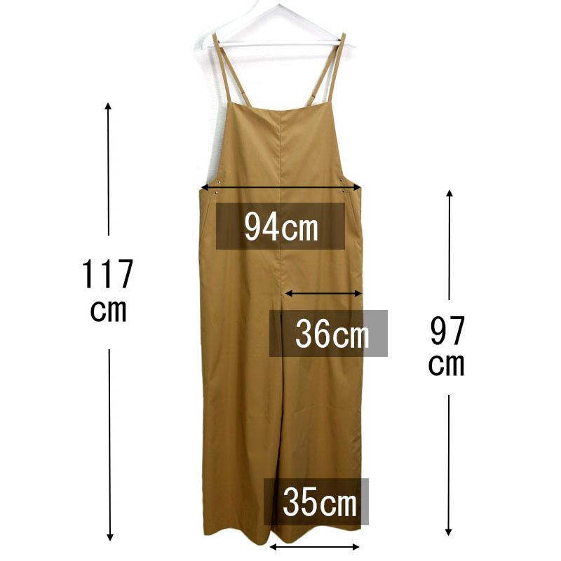 オールインワン サロペット レディース ワイドパンツ オーバーオール レイヤード コンビネゾン スポーティー |  | 14