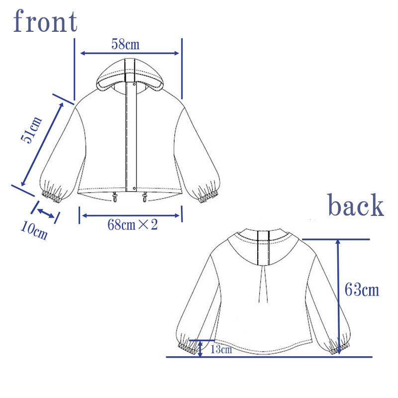 ライトアウター シースルー マウンテンパーカー レディース ショート丈 ボリューム袖 オーガンジー 透け感 see-through |  | 20