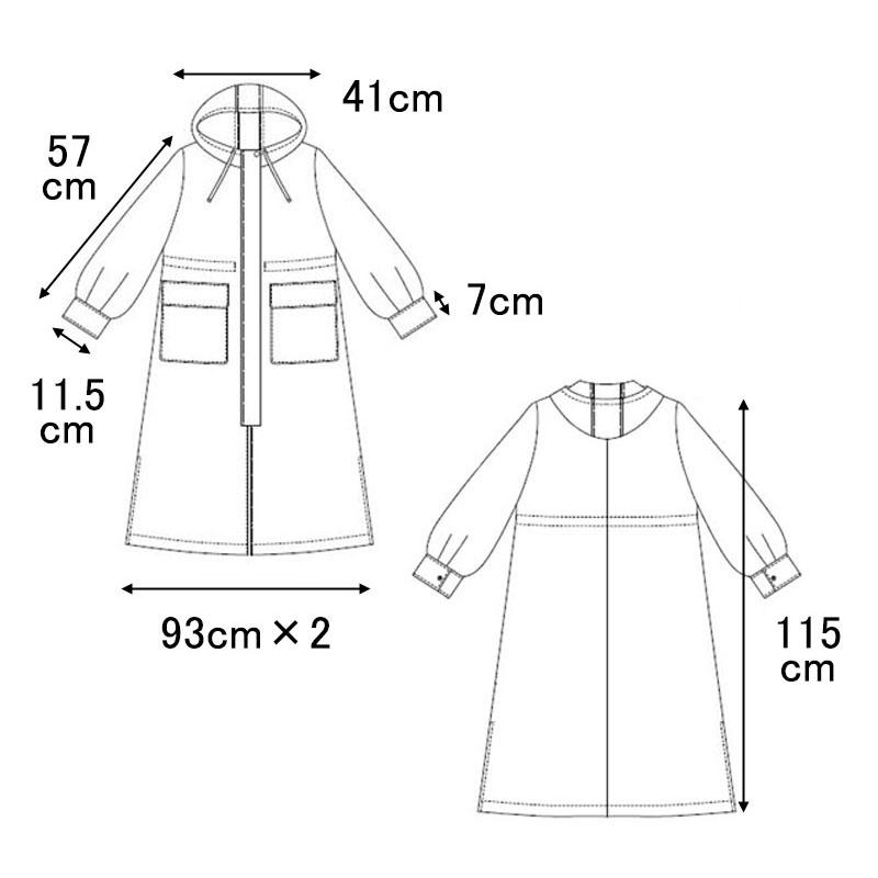 ライトアウター スプリングコート マウンテンパーカー レディース ロング シアーコート see-through |  | 20
