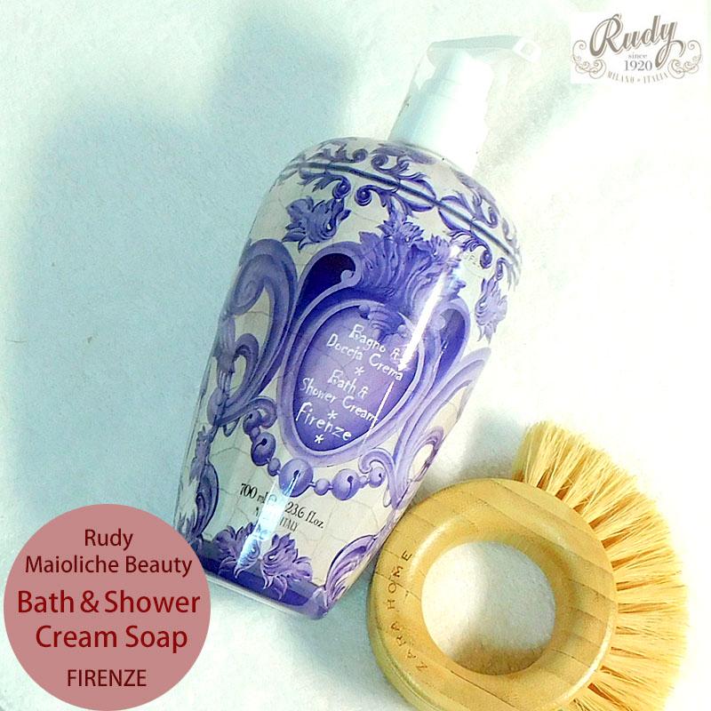 Rudy ルディ ル・マヨルカ バス＆シャワークリームソープ フィレンツェ マヨルカビューティー 700ml オーガニック 保湿 | RUDY