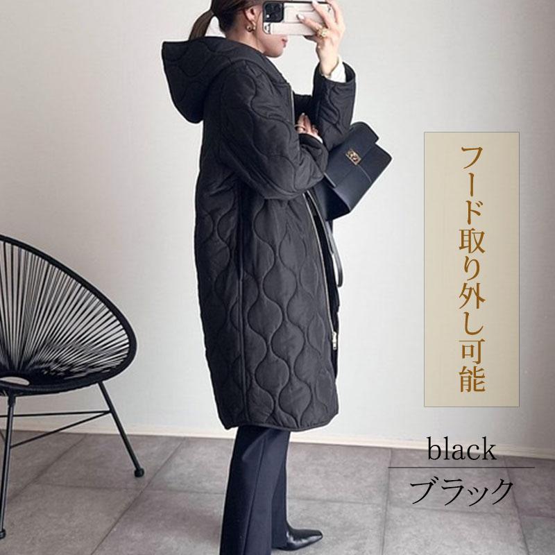コート レディース キルティング 2way ひょうたんキルト ロング コート レディース キルティング 2way ひょうたんキルト ロング