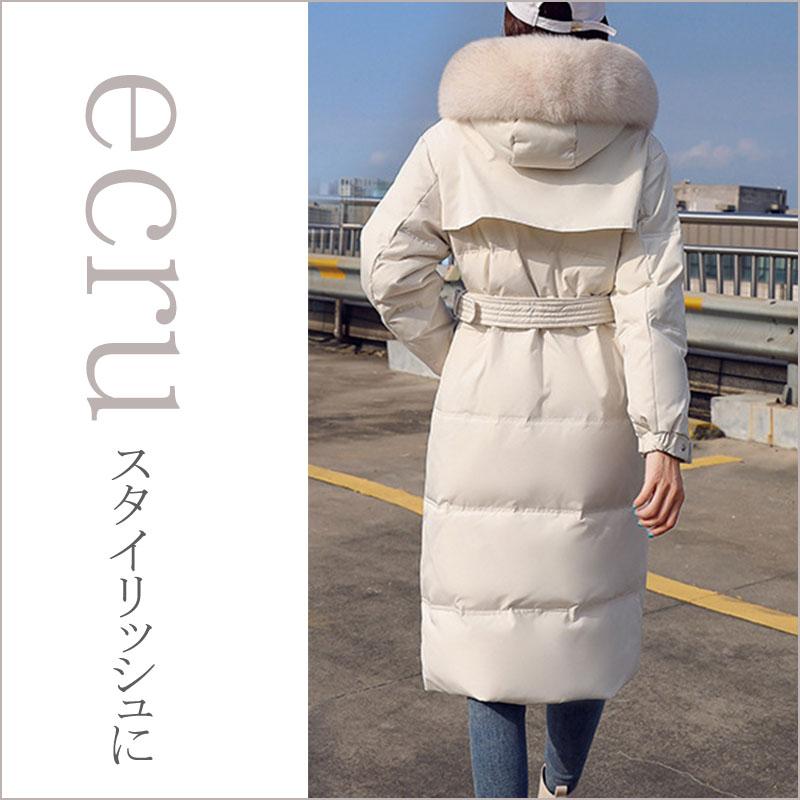 コート レディース 冬 フェイクダウンコート 中綿 ロング丈 軽い 暖かい 防寒 アウター 大人 ダウン風コート フェイクファー |  | 04