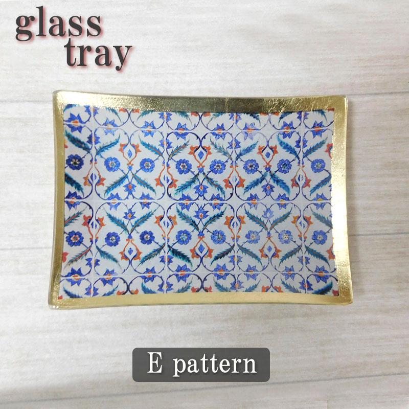 アクセサリートレー 小物入れ アンティーク ガラス おしゃれ アラベスク トレイ アーチ型 整理 レクタングル |  | 03